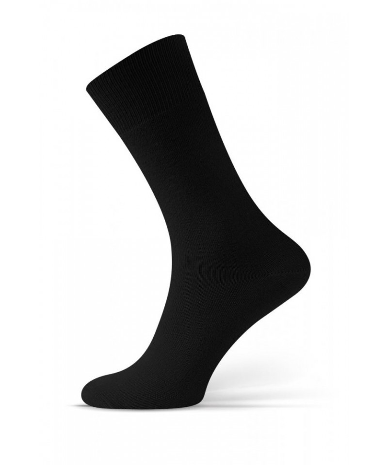 E-shop Sesto Senso Beztlakové černé Ponožky
