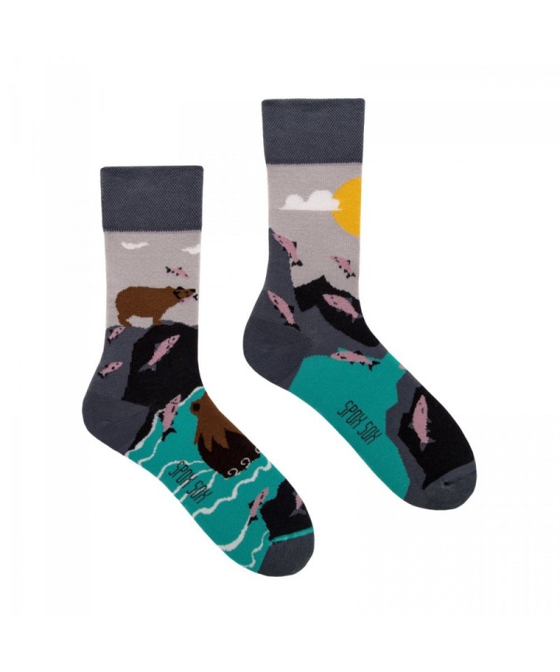 E-shop Spox Sox Bears &amp salmons Ponožky