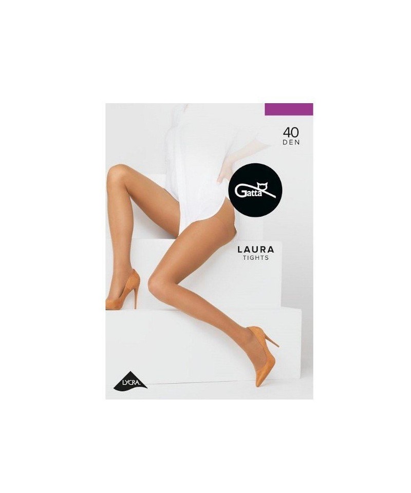 Gatta Laura 40 den 5-XL punčochové kalhoty