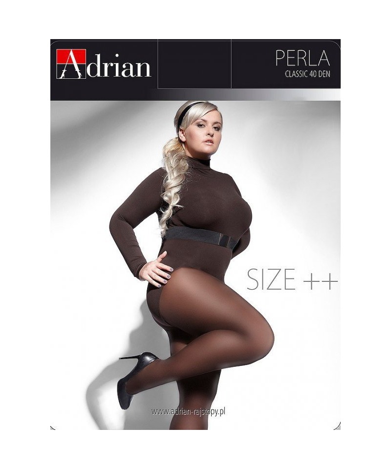 Adrian Perla Size++ 40 den 7XL-8XXL punčochové kalhoty