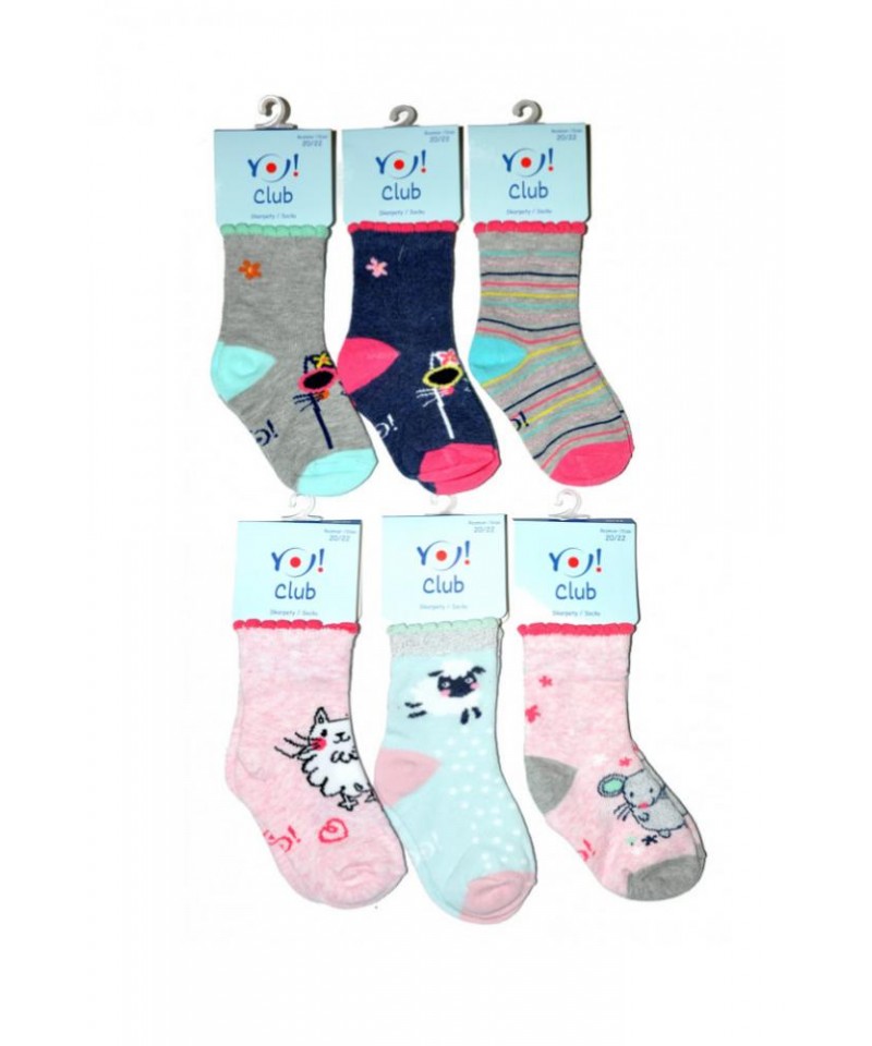 E-shop YO! Pikotka SKC A'6 S-L mix dívčí ponožky