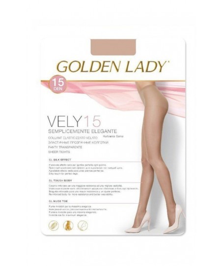 Golden Lady  Vely 15 den punčochové kalhoty