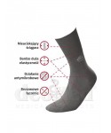 JJW Deomed Cotton Silver ponožky 