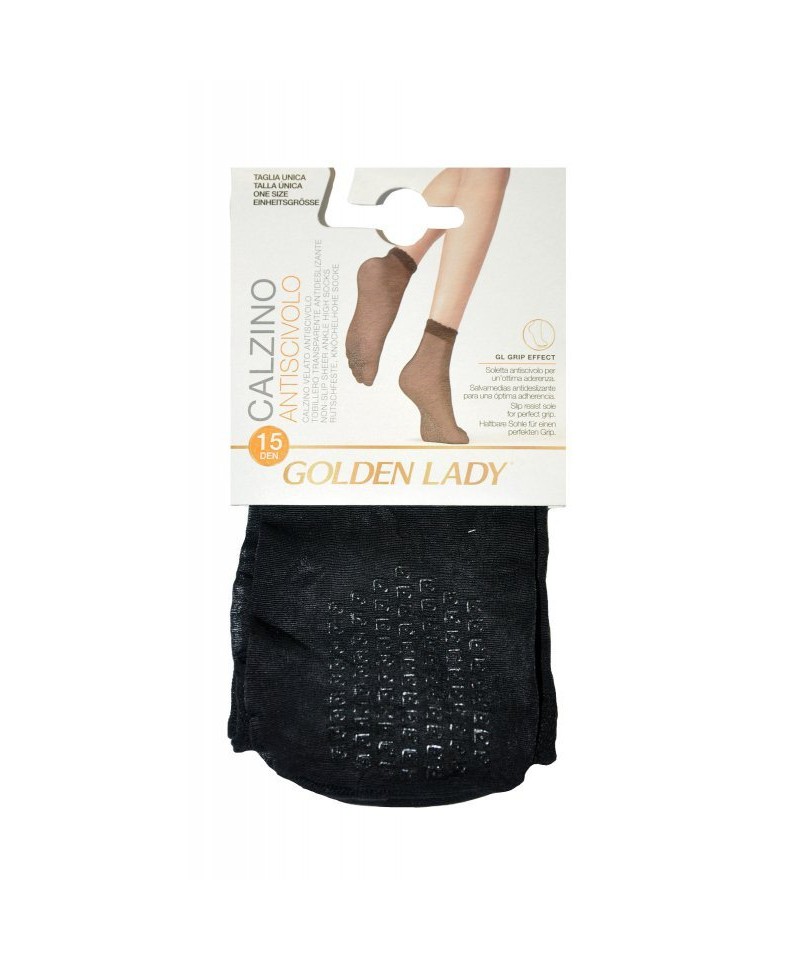 E-shop Golden Lady 16G Antiscivolo ABS 15 den A'2 2-pack Dámské ponožky
