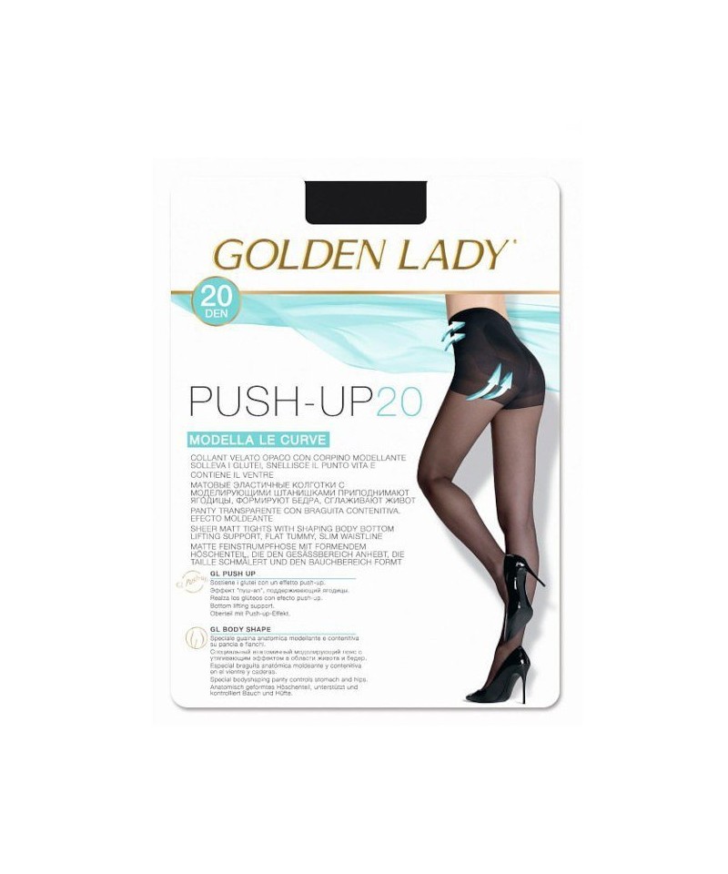 Golden Lady Push-up 20 den punčochové kalhoty