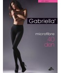 Gabriella Microfibra 40 den 5-XL punčochové kalhoty