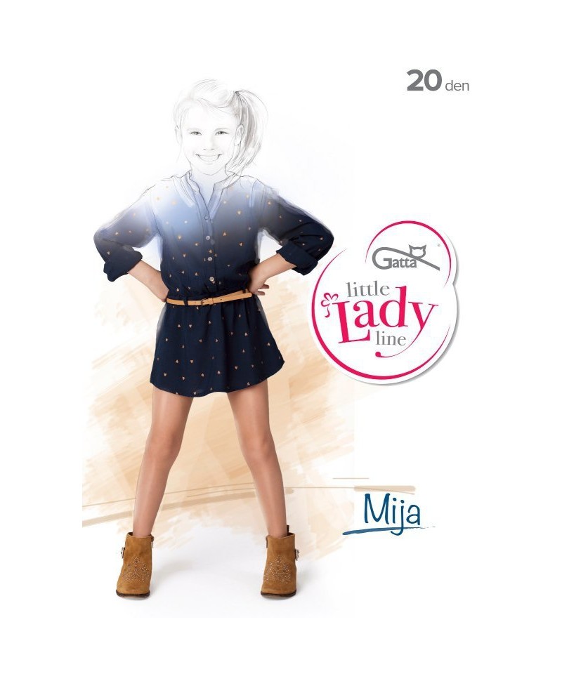 E-shop Gatta Little Lady Mija 116-158 20 den Punčochové kalhoty
