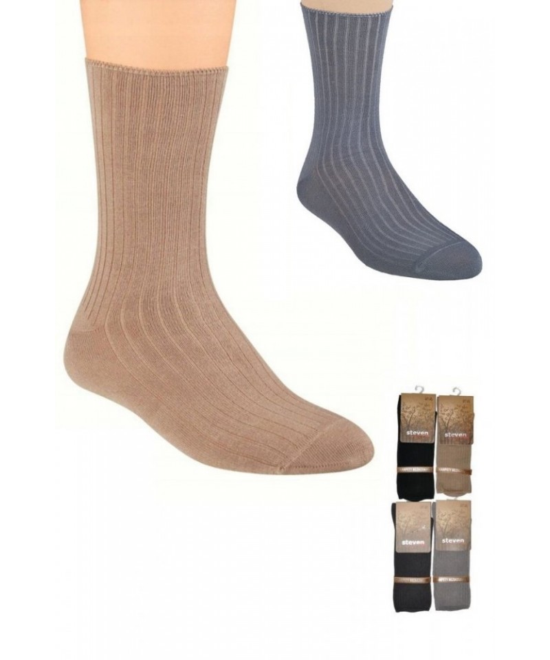 E-shop Steven 006 Pánské bambusové ponožky