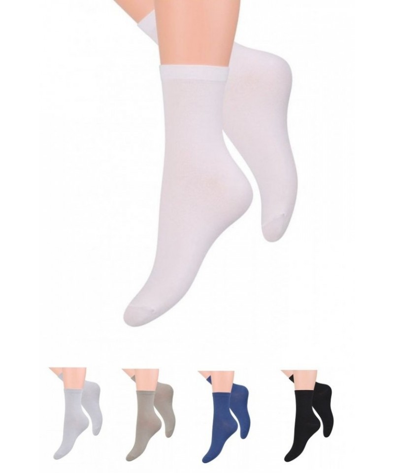 E-shop Steven 031 Dámské bavlněné ponožky