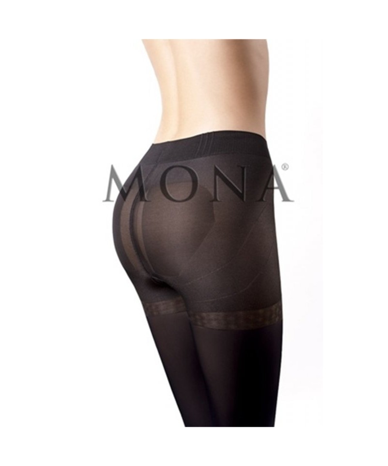 Mona 50 den Micro Push Up Punčochové kalhoty