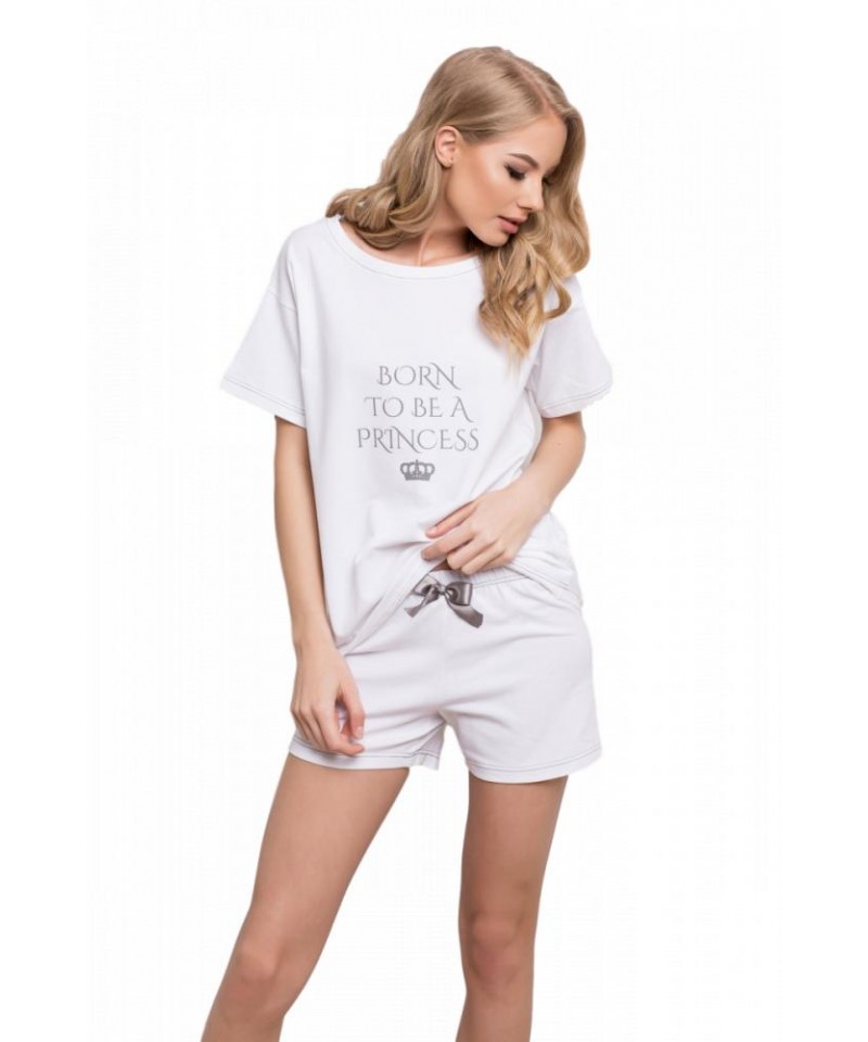 E-shop Aruelle Princess Short White Dámské pyžamo
