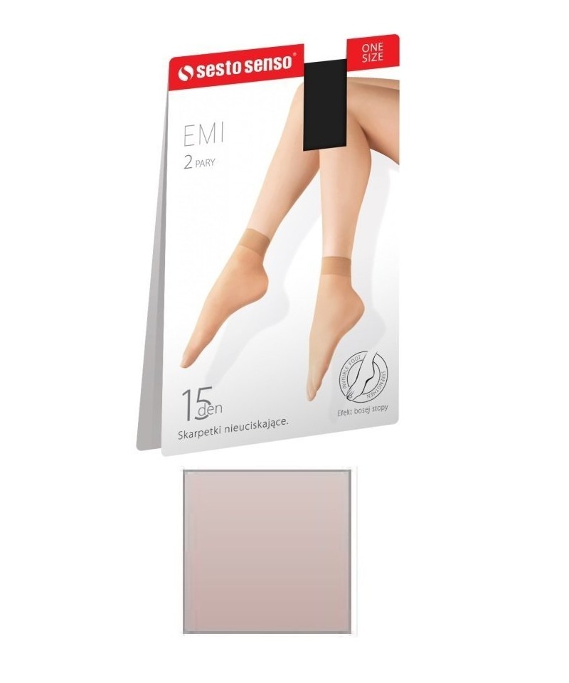 E-shop Sesto Senso Emi 15 DEN Ponožky