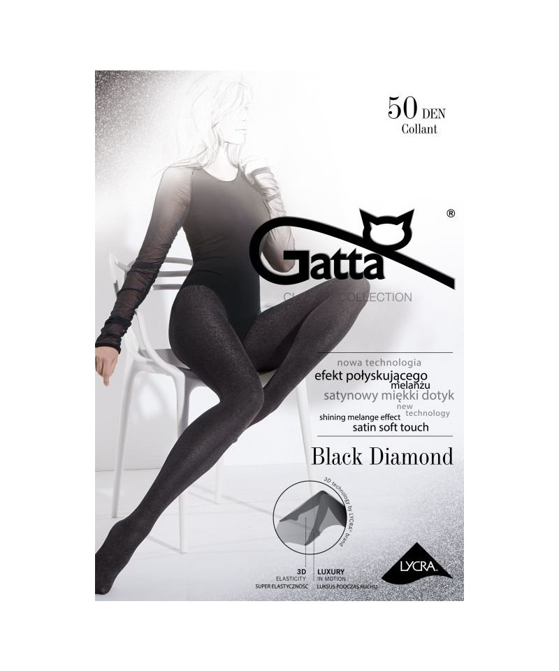Gatta Black Diamond 50 den Punčochové kalhotky