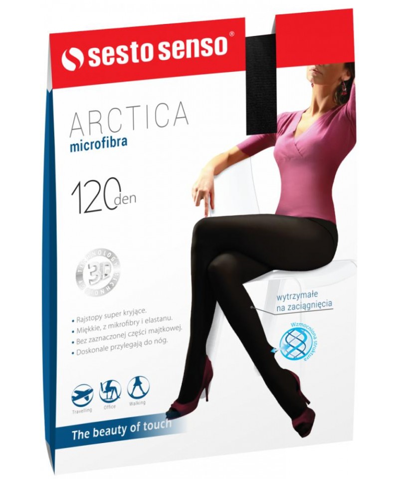 Sesto Senso Arctica XL 120 DEN Punčochové kalhoty