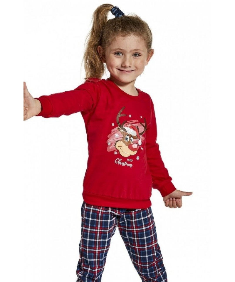 E-shop Cornette 592/130 Reindeer Dívčí pyžamo