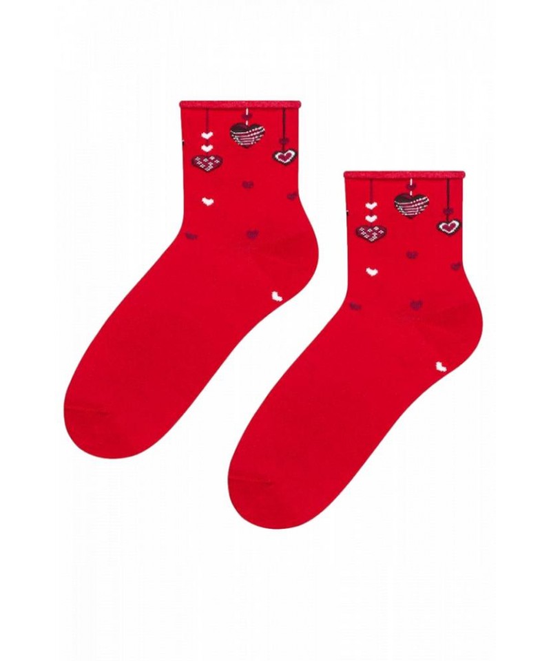 E-shop Steven valentýnské 136 002 Dámské ponožky