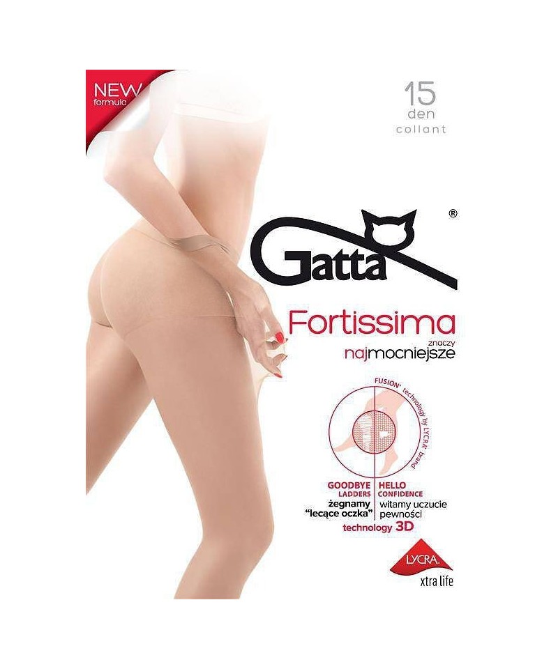 Gatta Fortissima 15 den 5-XL Punčochové kalhoty