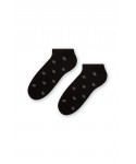 Steven art.066 Comet Lurex Dámské kotníkové ponožky