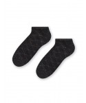 Steven art.066 Comet Lurex Dámské kotníkové ponožky