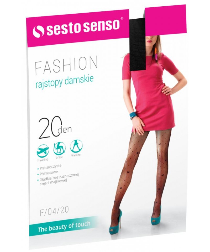 Sesto Senso Fashion 20 DEN F/04/20 Punčochové kalhoty