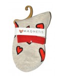 Magnetis 13532 srdce Dámské ponožky