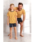 Taro Max 391 žluté Chlapecké pyžamo