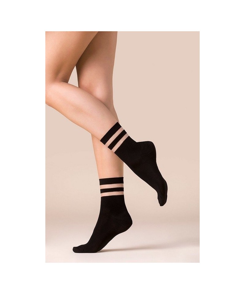 E-shop Gabriela Cami 528 černé Dámské ponožky