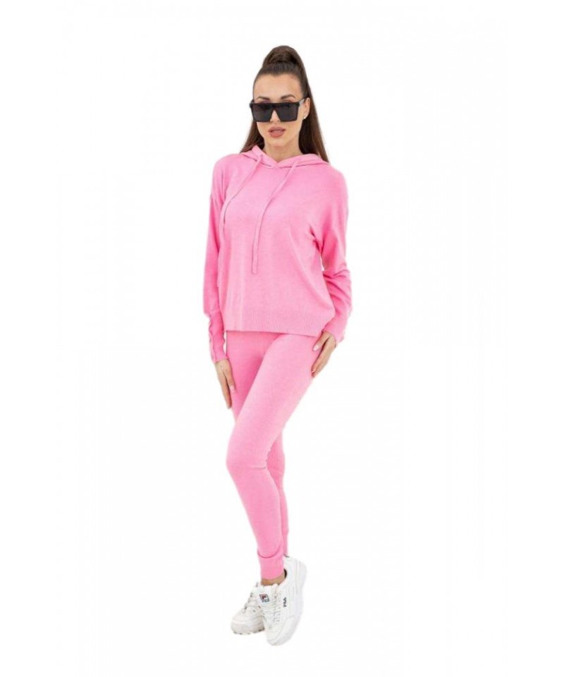 E-shop Vittoria Ventini Kim Pearl Buttons PU1121 Pink Teplaková souprava