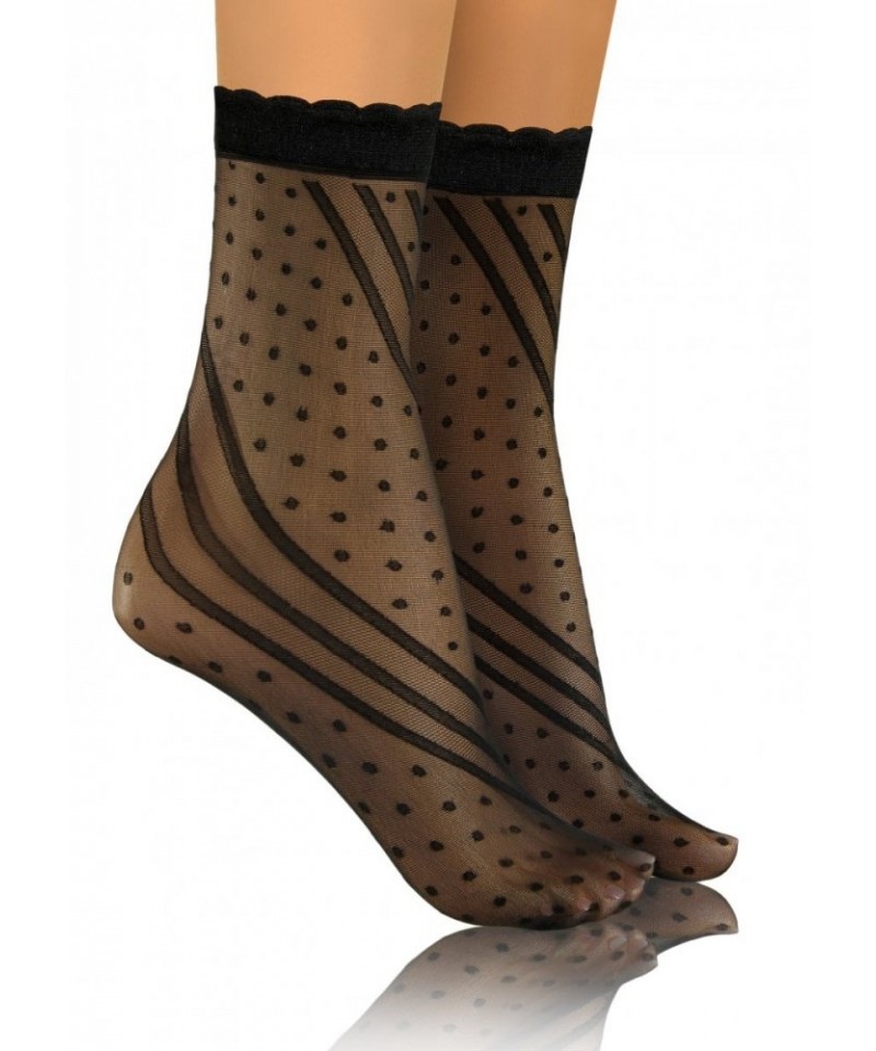 E-shop Sesto Senso Fashion vzor 03 pikot Dámské ponožky