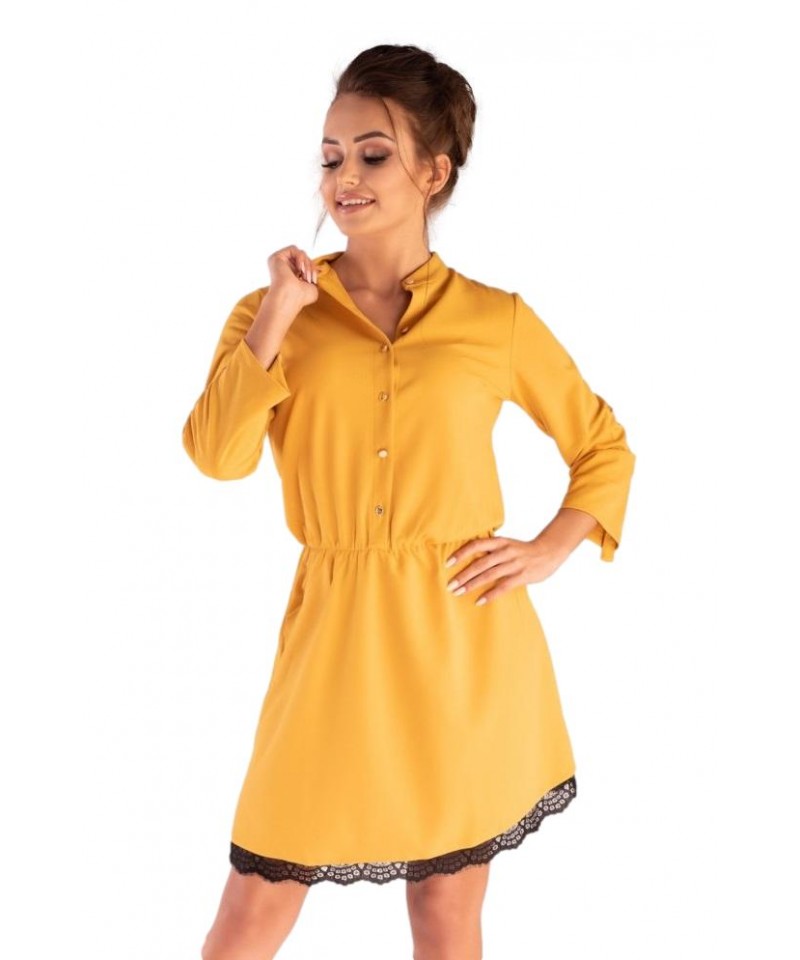 E-shop Merribel Jentyna Yellow Šaty