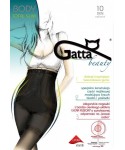 Gatta Body Total Slim Fusion 10 den 5-XL Punčochové kalhoty