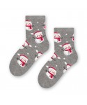 Steven 014 003 sněhulák šedé Dětské ponožky