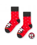 Steven 096 029 tučňak červené Dětské ponožky