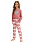 Taro Carla 2588 růžové Dívčí pyžamo