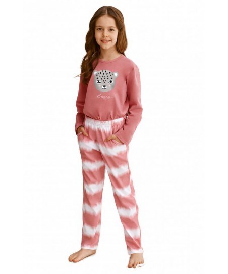 Taro Carla 2587 růžové Dívčí pyžamo