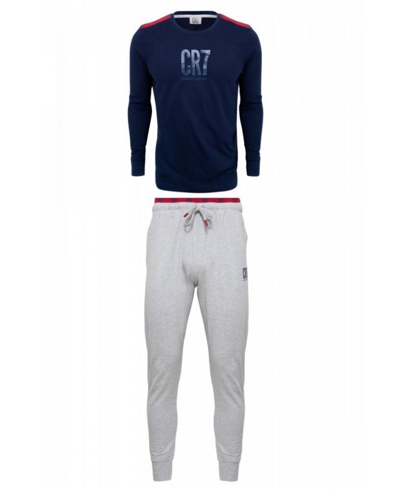 E-shop Cristiano Ronaldo CR7 8730-42-4907 tmavě modré Pánské pyžamo