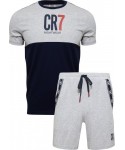 Cristiano Ronaldo  CR7 8770-49-749 šedé Pánské pyžamo
