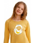 Taro Sarah 2648 žlutá Dívčí košilka