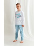 Taro Mario 2651 šedé Chlapecké pyžamo