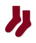Steven wełniane 093 bordové Dámské ponožky