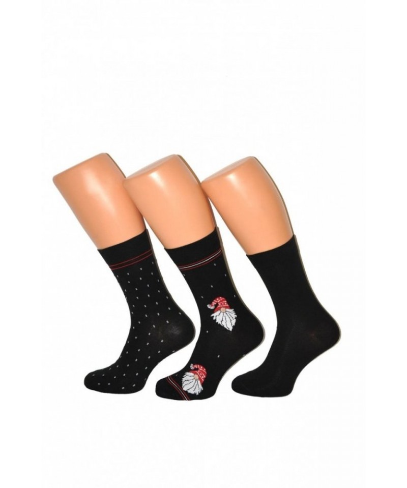Cornette Premium A47 vánoční A\'3 Pánské ponožky