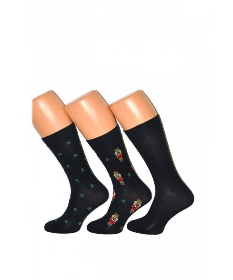 E-shop Cornette Premium A48 vánoční A'3 Pánské ponožky