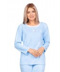 Regina 969 modré Dámské pyžamo