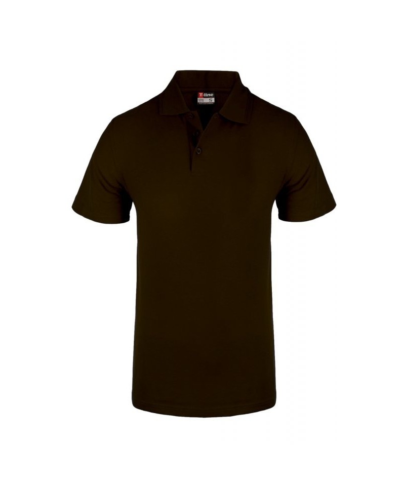 E-shop Henderson 19406 hnědé Pánské tričko polo