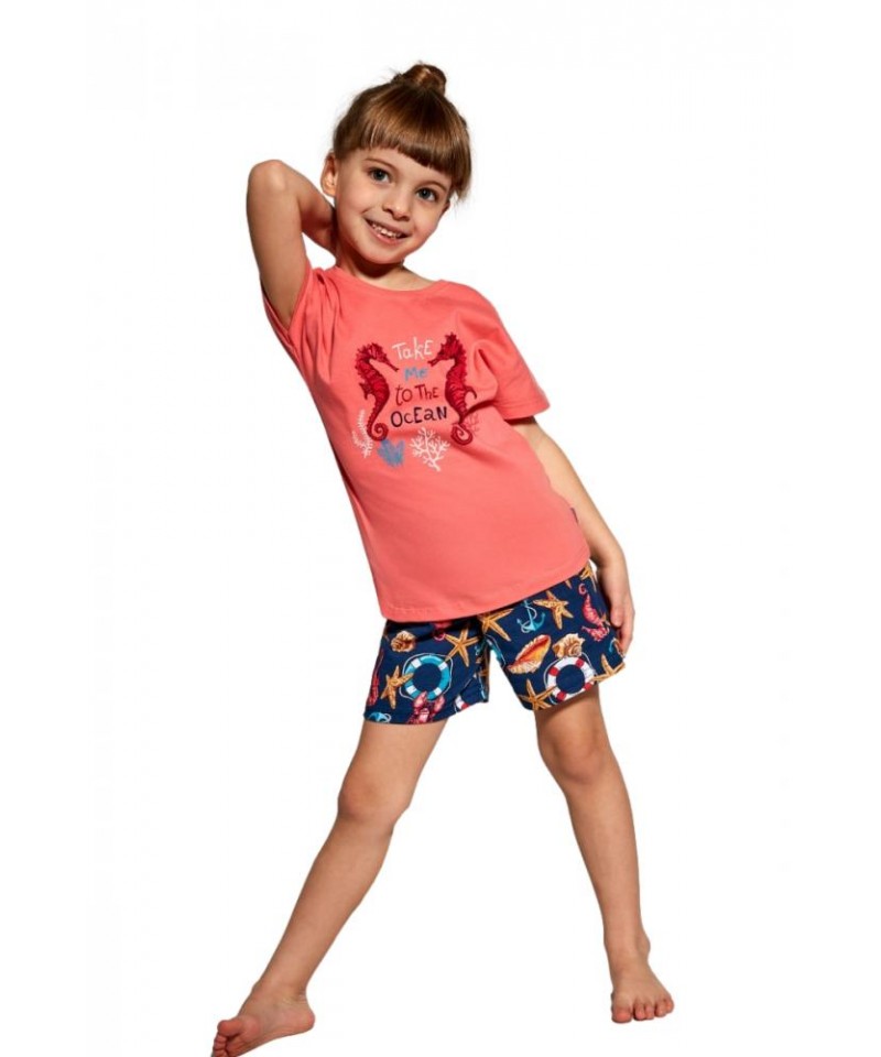 E-shop Cornette Kids 249/94 Seahorse Dívčí pyžamo