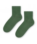 Steven 037 tmavě zelené Dámské ponožky