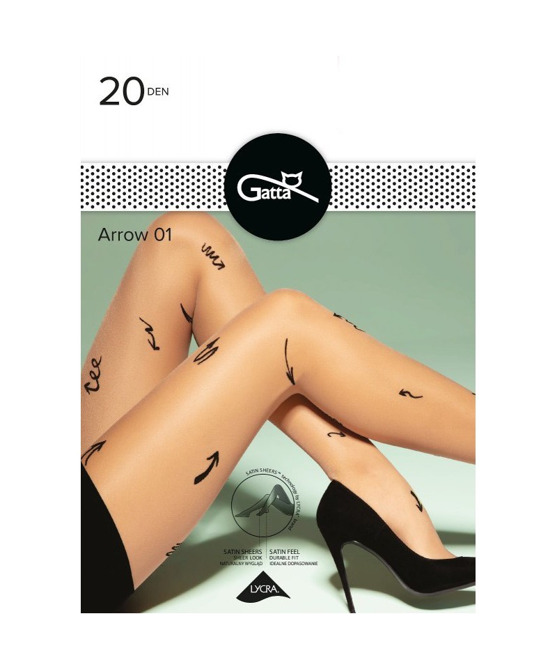 E-shop Gatta Arrow wz.01 20 den Punčochové kalhoty