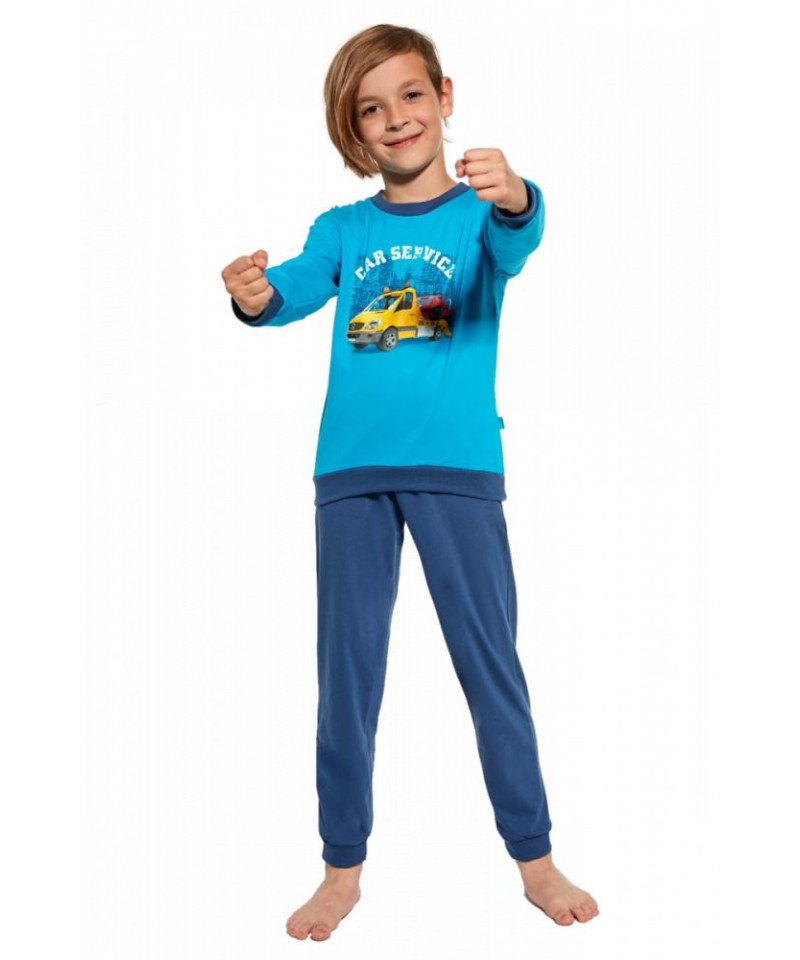 E-shop Cornette Kids Boy 477/130 Car Service 86-128 Chlapecké pyžamo