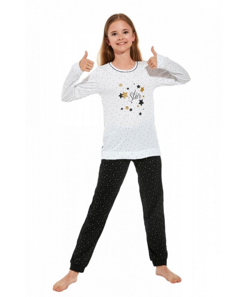 E-shop Cornette Young Girl 959/156 Star 134-164 Dívčí pyžamo