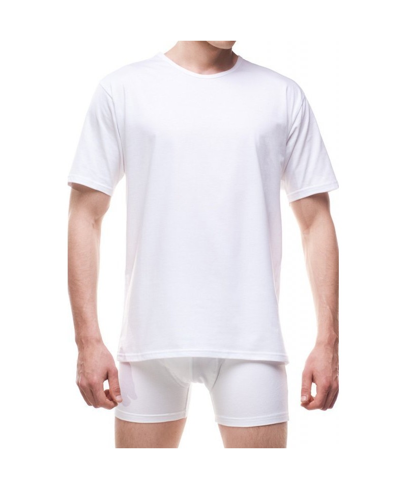 E-shop Cornette Authentic 202 new bílé Pánské tričko
